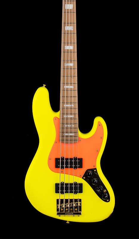 

Басс гитара Fender MonoNeon Jazz Bass V - Neon Yellow #88113