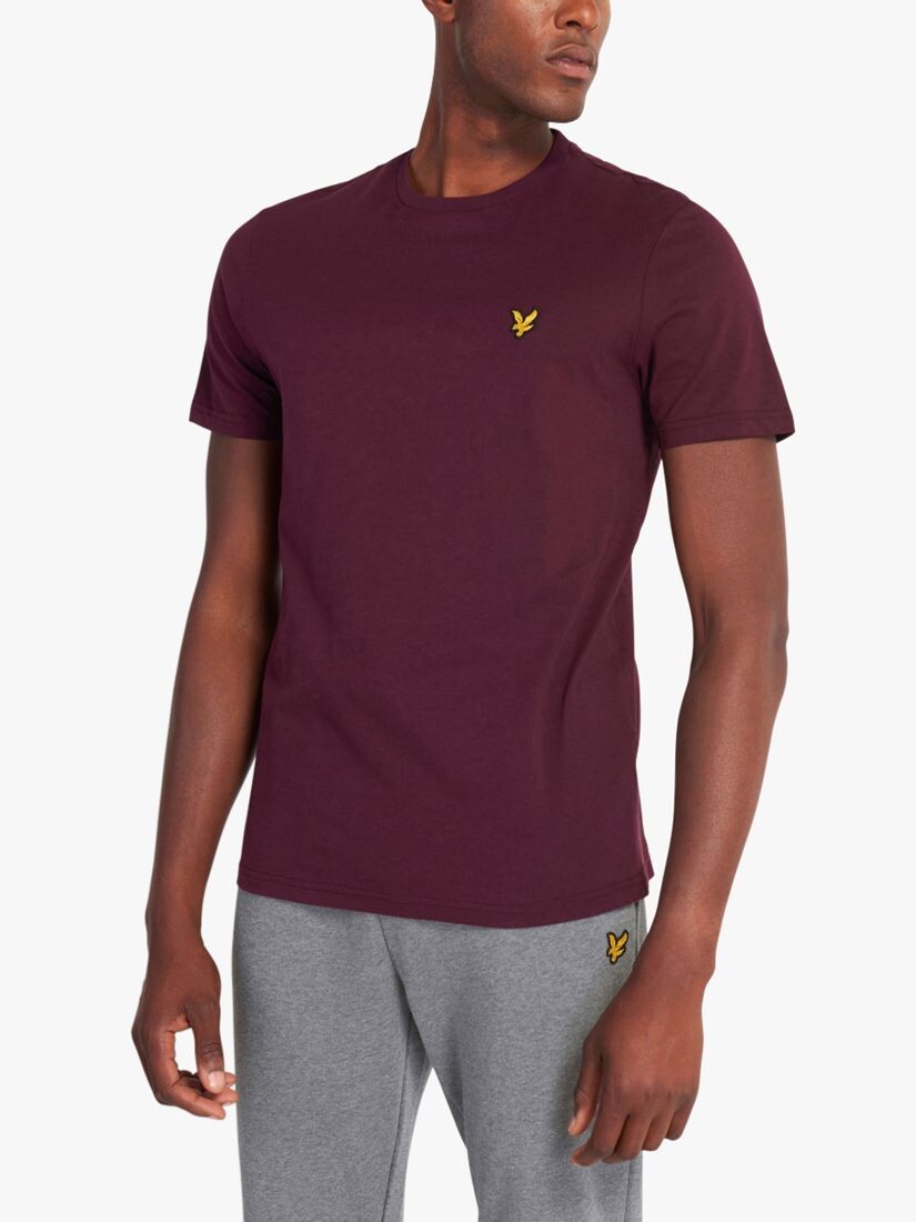 

Футболка с короткими рукавами Lyle & Scott, бордовый, Красный