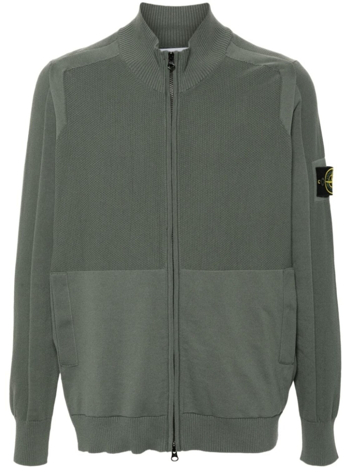 

Кардиган с нашивкой Compass Stone Island, зеленый