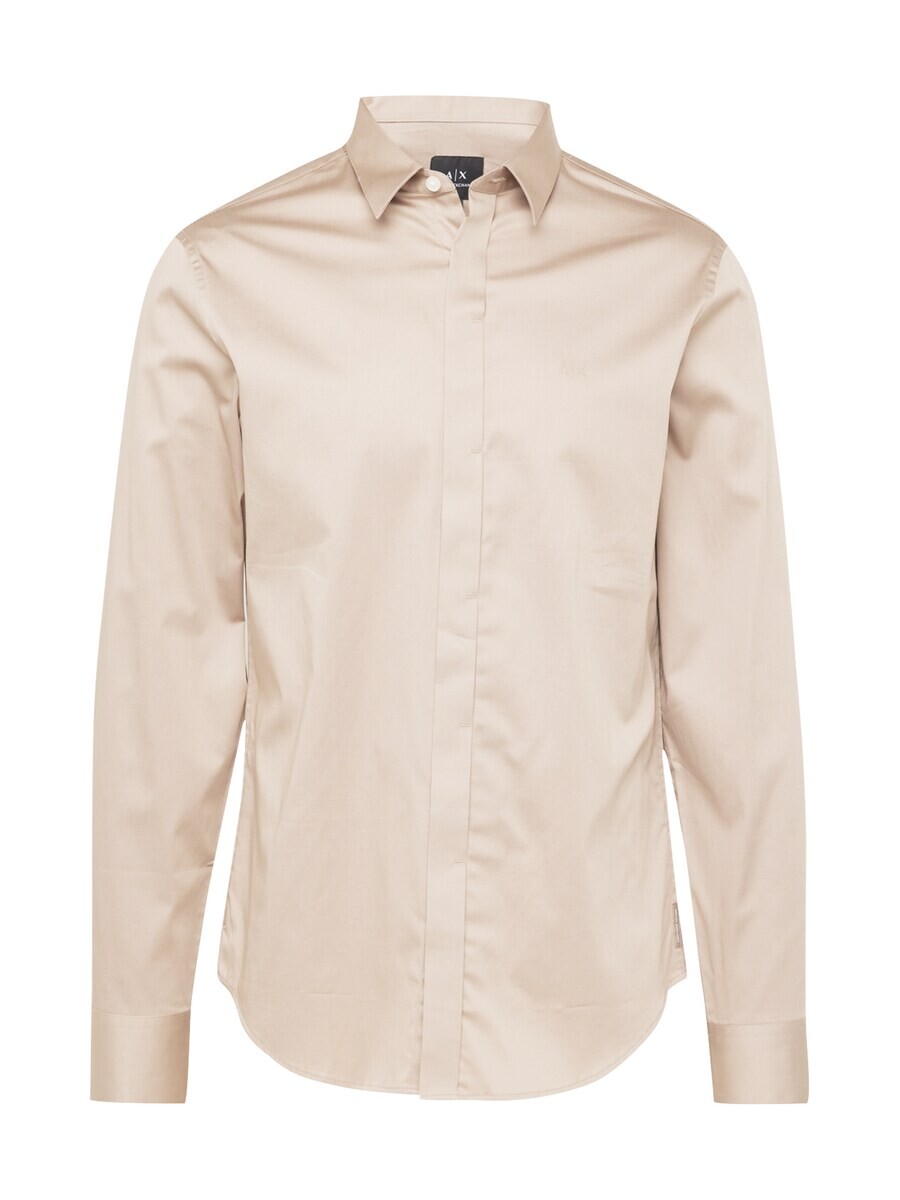 

Рубашка ARMANI EXCHANGE Slim fit Button Up 8NZCBD ZN10Z, темно-бежевый