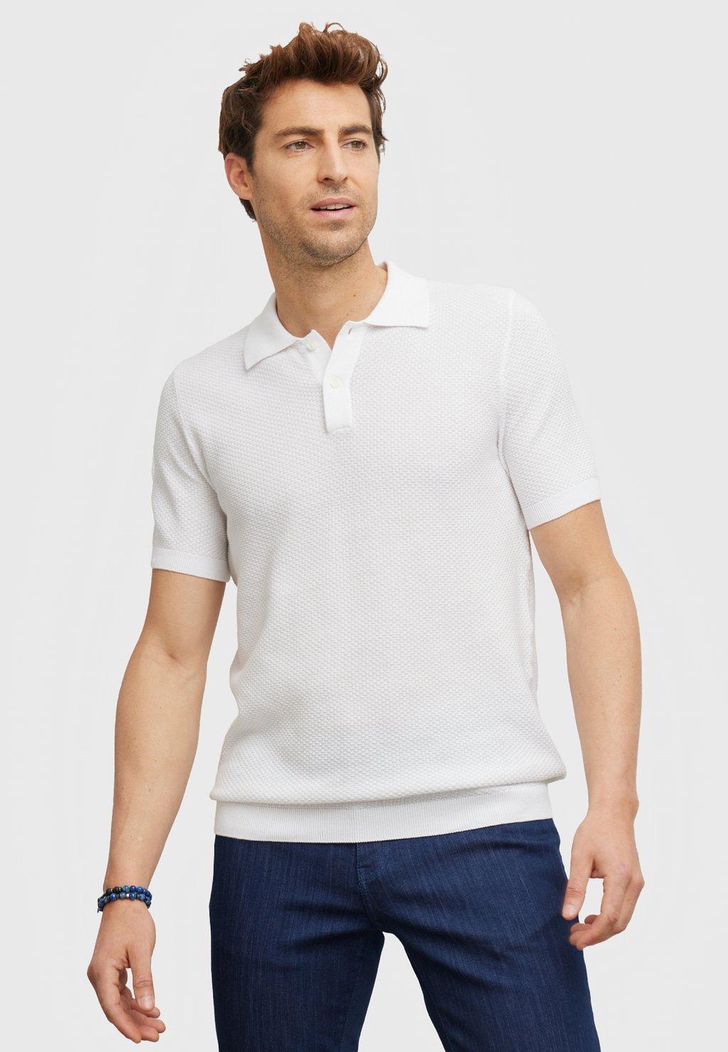 цена Рубашка-поло STANDARD FIT SHORT SLEEVE AC&CO / ALTINYILDIZ CLASSICS, цвет Standard Fit Knitwear Short Sleeve Polo Shirt