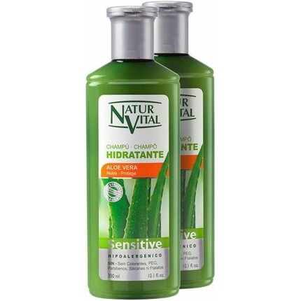 

Увлажняющий шампунь для чувствительной кожи, Naturvital