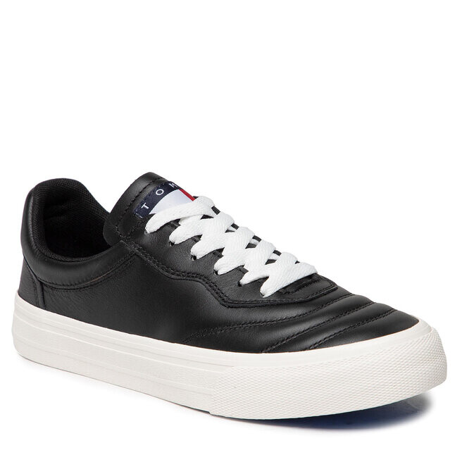 

Кроссовки Tommy Jeans LeatherSoccer Vulc, черный