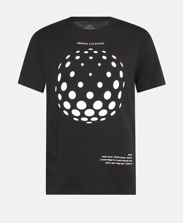 

Футболка Armani Exchange, черный