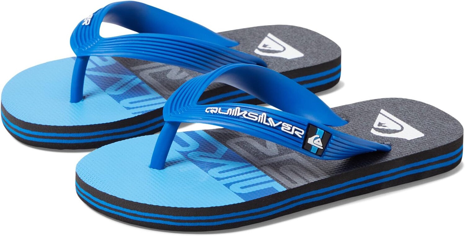 

Шлепанцы Molokai Panel Quiksilver, цвет Black/Blue/Grey