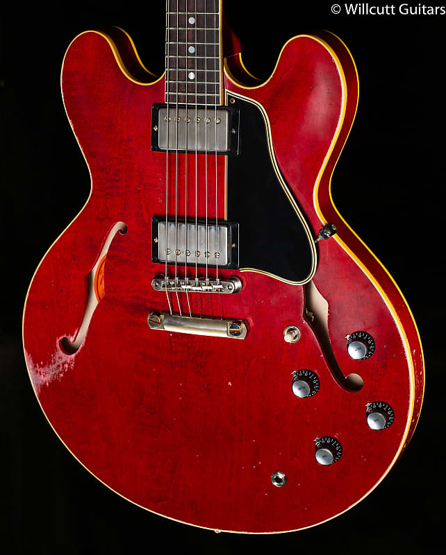 Электрогитара Gibson Custom Shop 1961 ES-335 Sixties Cherry Murphy Lab Heavy Aged