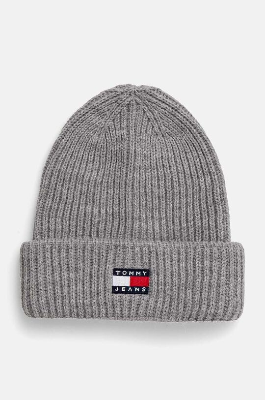 

Шапка Tommy Jeans, серый