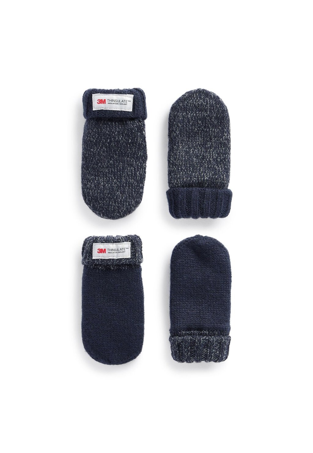 

Варежки 2 PACK . Next, цвет navy
