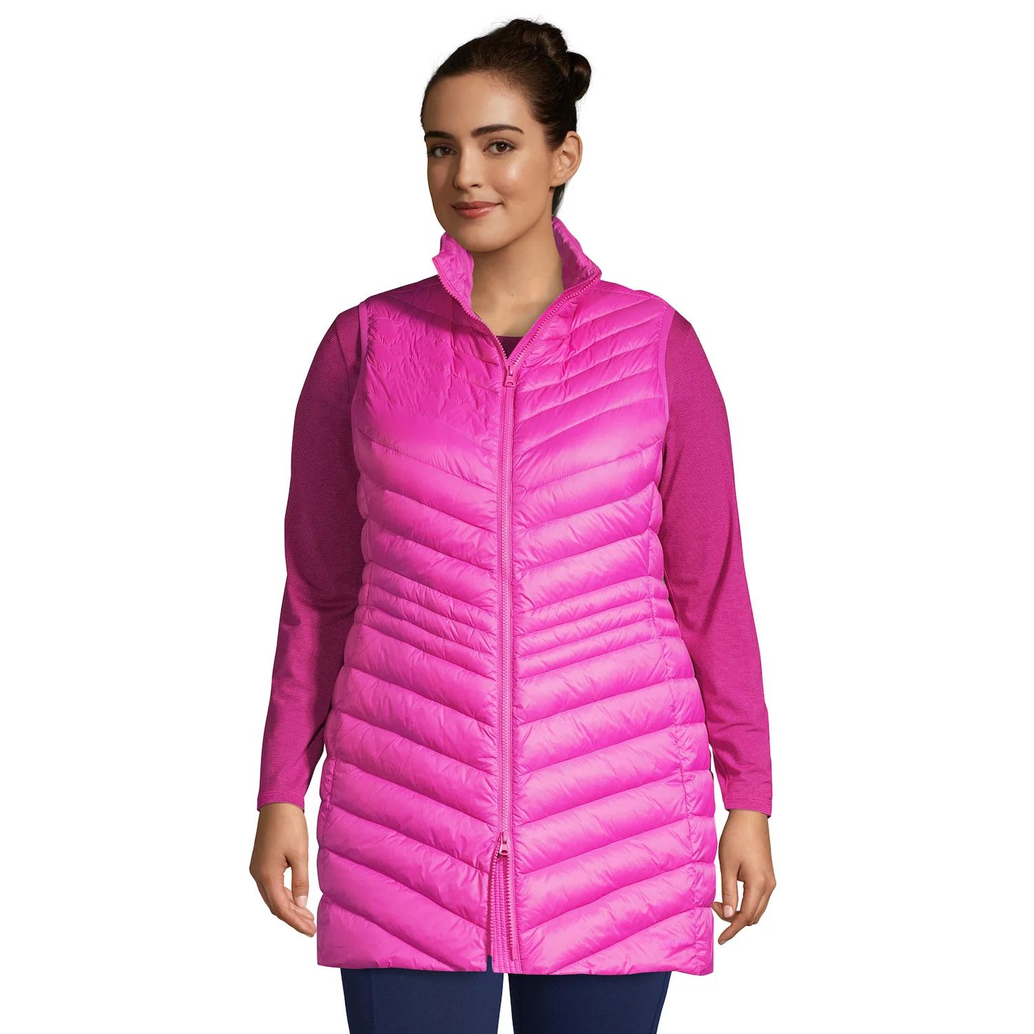 Lands end Pink Winter Ski