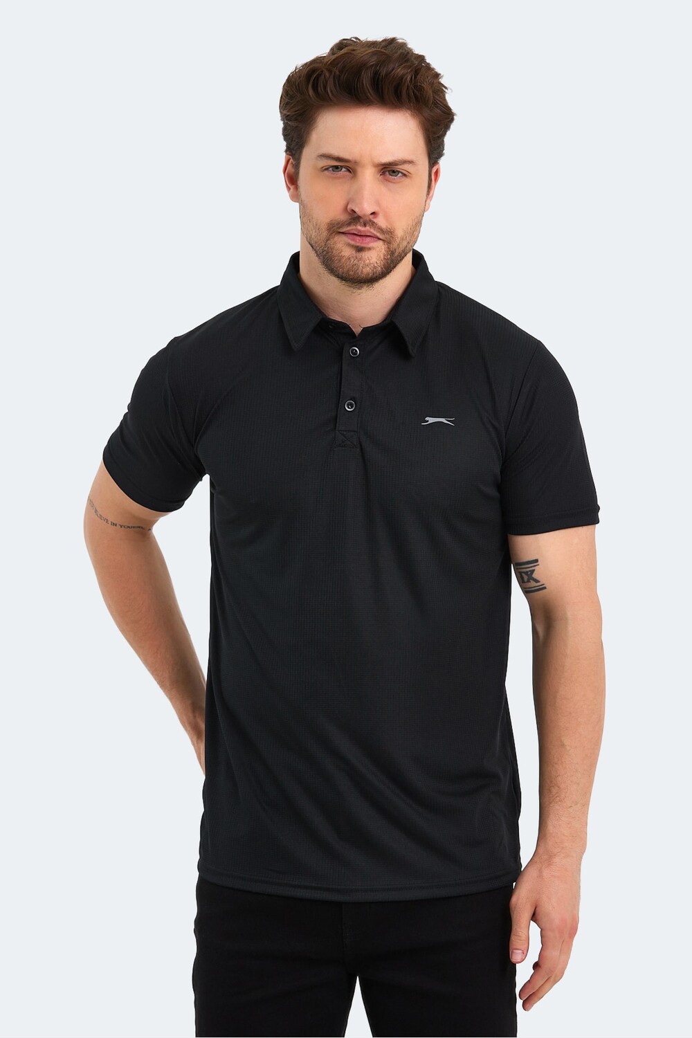 

Sloan Мужская футболка черная Slazenger, черный