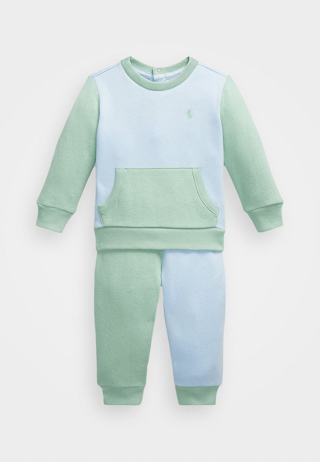 

Брюки BABY PANT SET Polo Ralph Lauren, цвет celadon/office blue multi
