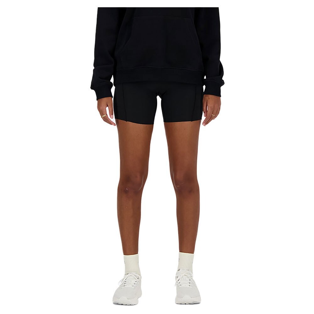 

Шорты New Balance Sleek Pocket High Rise 6´´, черный
