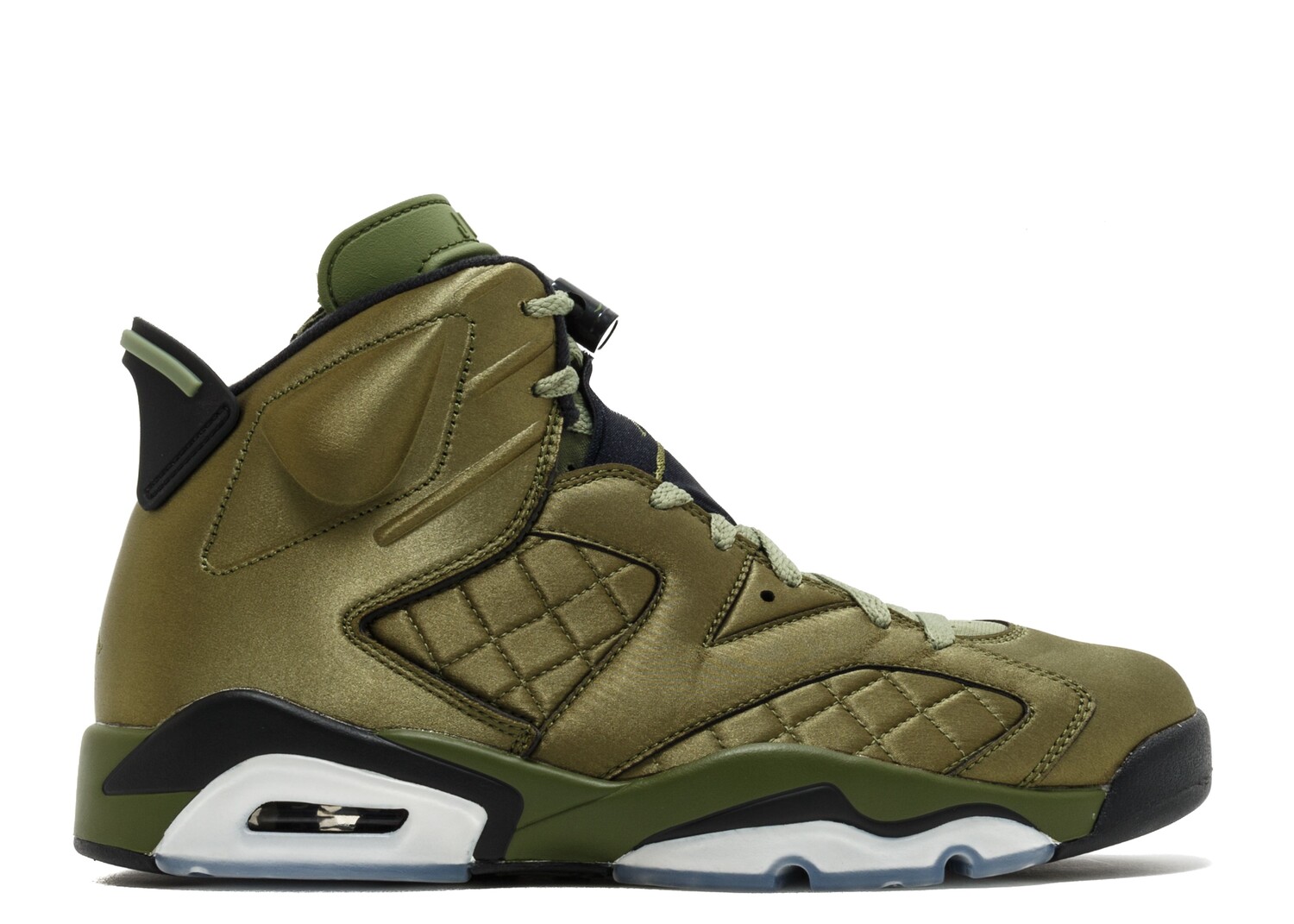 Кроссовки Air Jordan Air Jordan 6 Retro Pinnacle 'Flight Jacket', зеленый фотографии