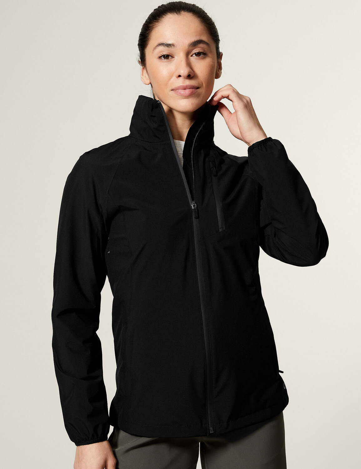 

Куртка Stormwear с капюшоном на молнии на молнии Goodmove, черный