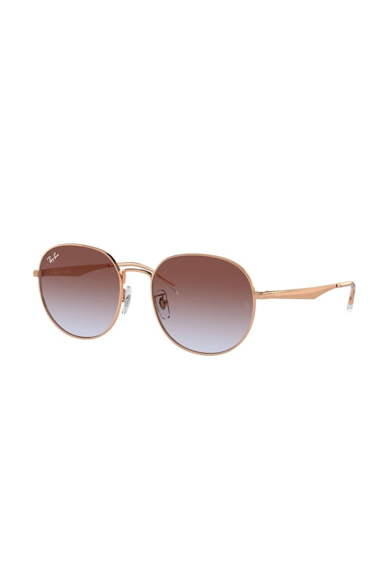 

Овальные солнцезащитные очки в металлической оправе Ray-Ban, розовый
