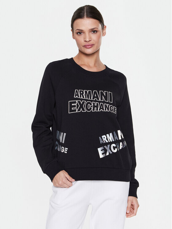 

Толстовка обычного кроя Armani Exchange, черный