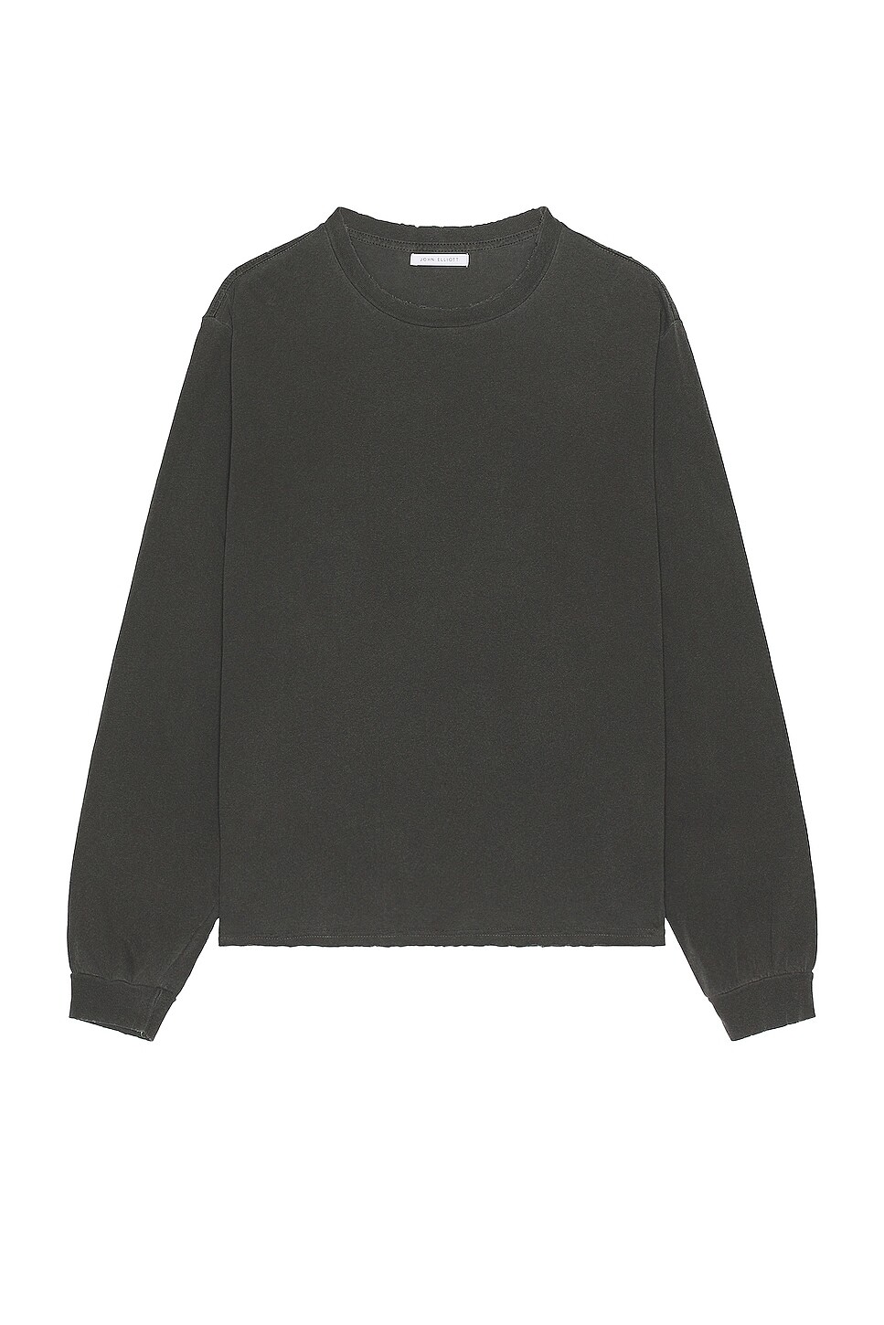 

Футболка JOHN ELLIOTT Folsom Cropped Ls, цвет Vintage Black
