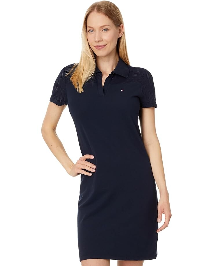 

Платье Tommy Hilfiger Johnny Collar, цвет Sky Captain