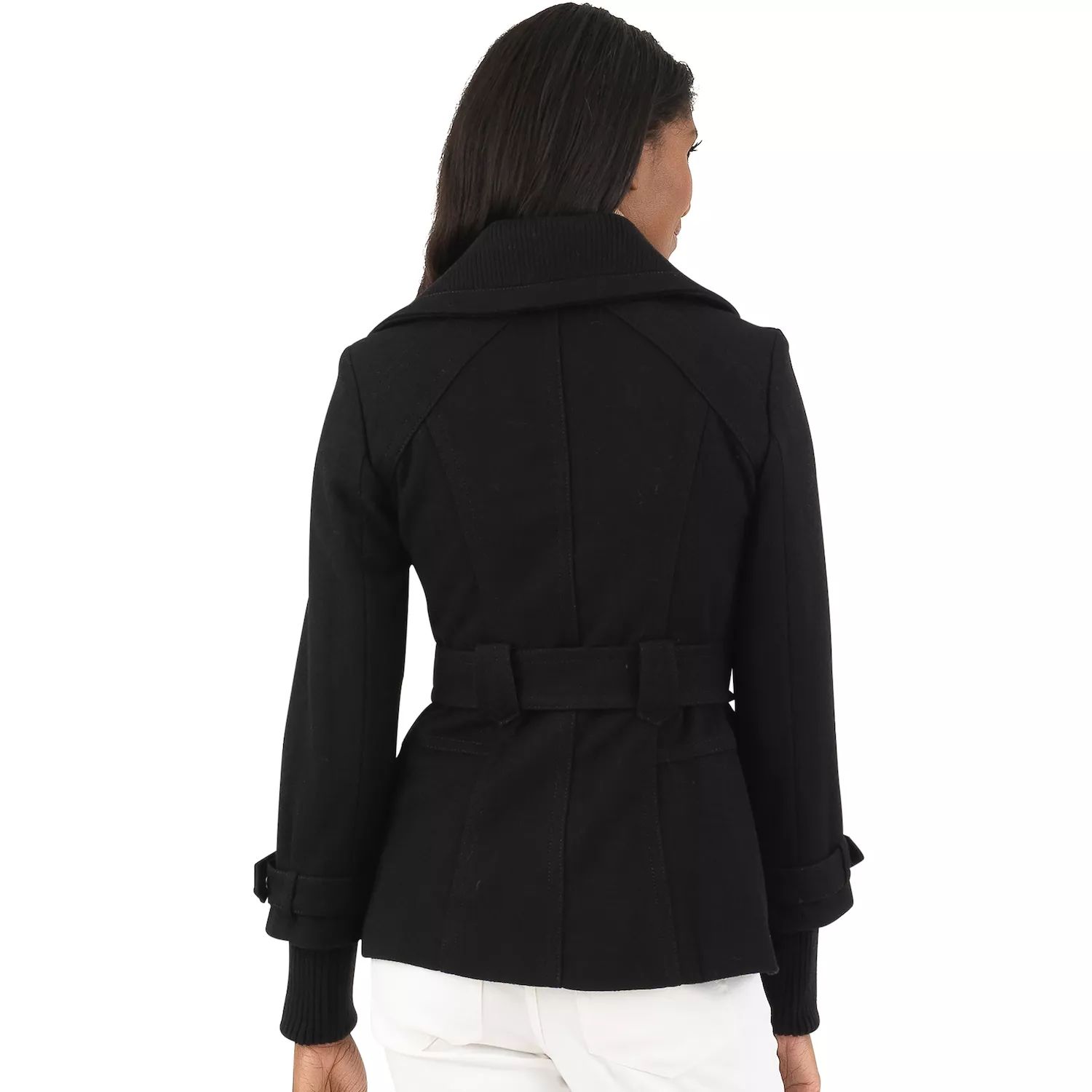 Женское пальто из смесовой шерсти с асимметричным поясом Fleet Street Fleet Street кахон fleet dc6mj bk