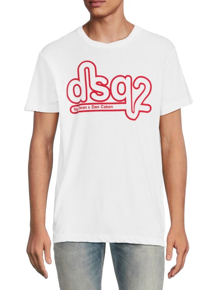 

Футболка с логотипом Dsquared2, белый
