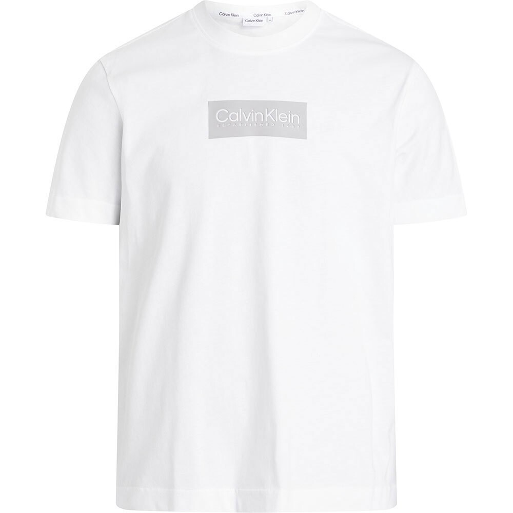 

Футболка с коротким рукавом Calvin Klein Raised Rubber Logo, белый