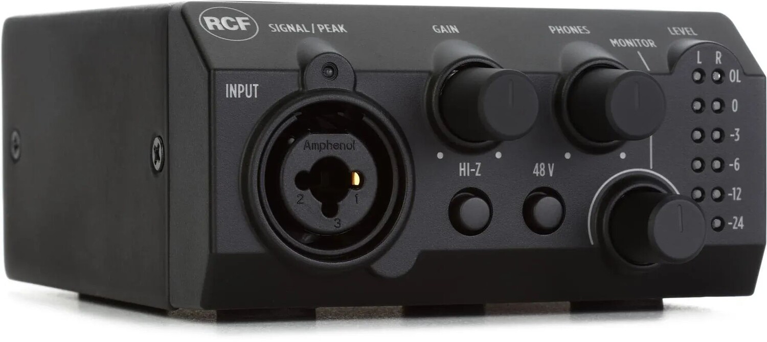 

RCF TRK PRO1 USB-аудиоинтерфейс