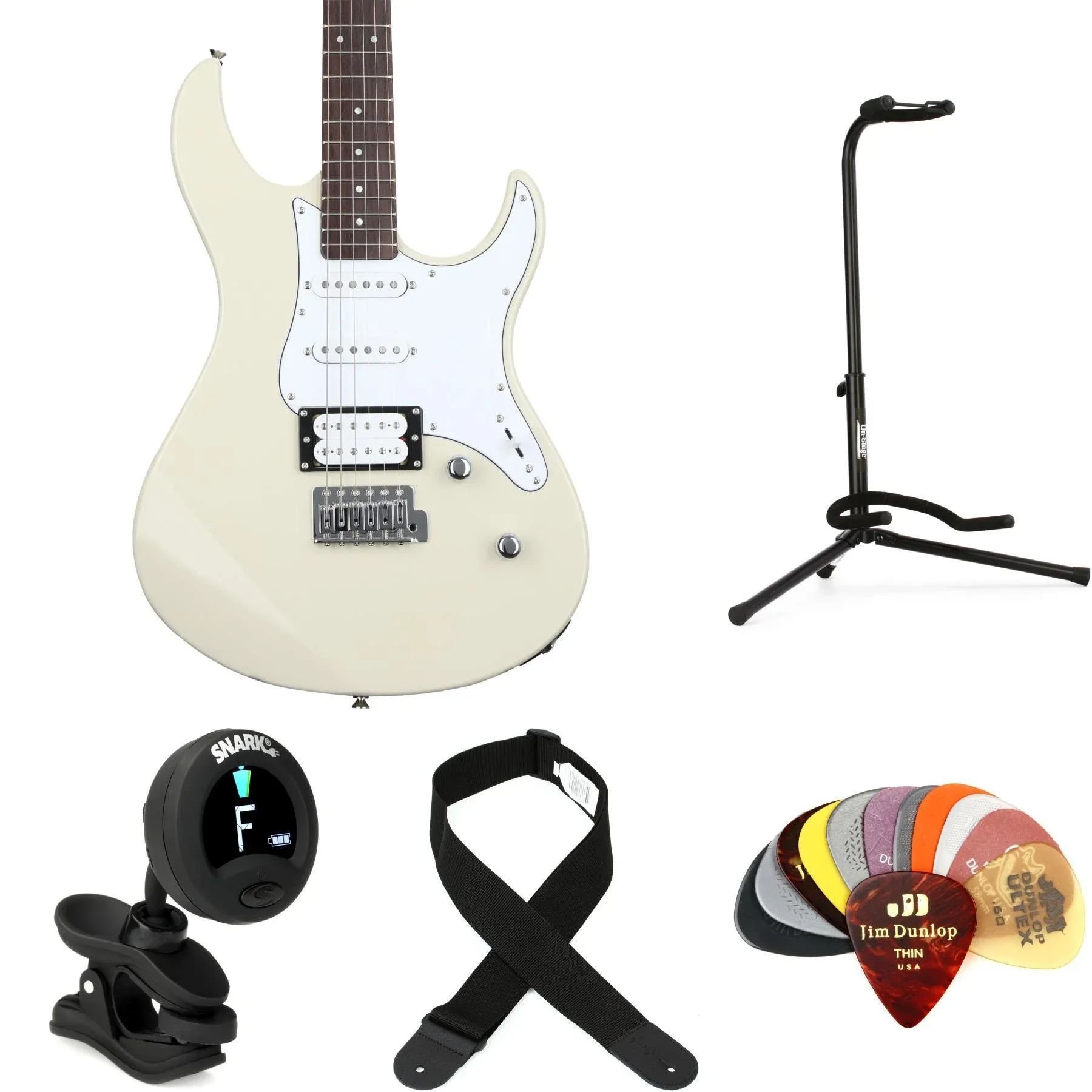 

Yamaha PAC112V Pacifica Essentials Bundle — винтажный белый