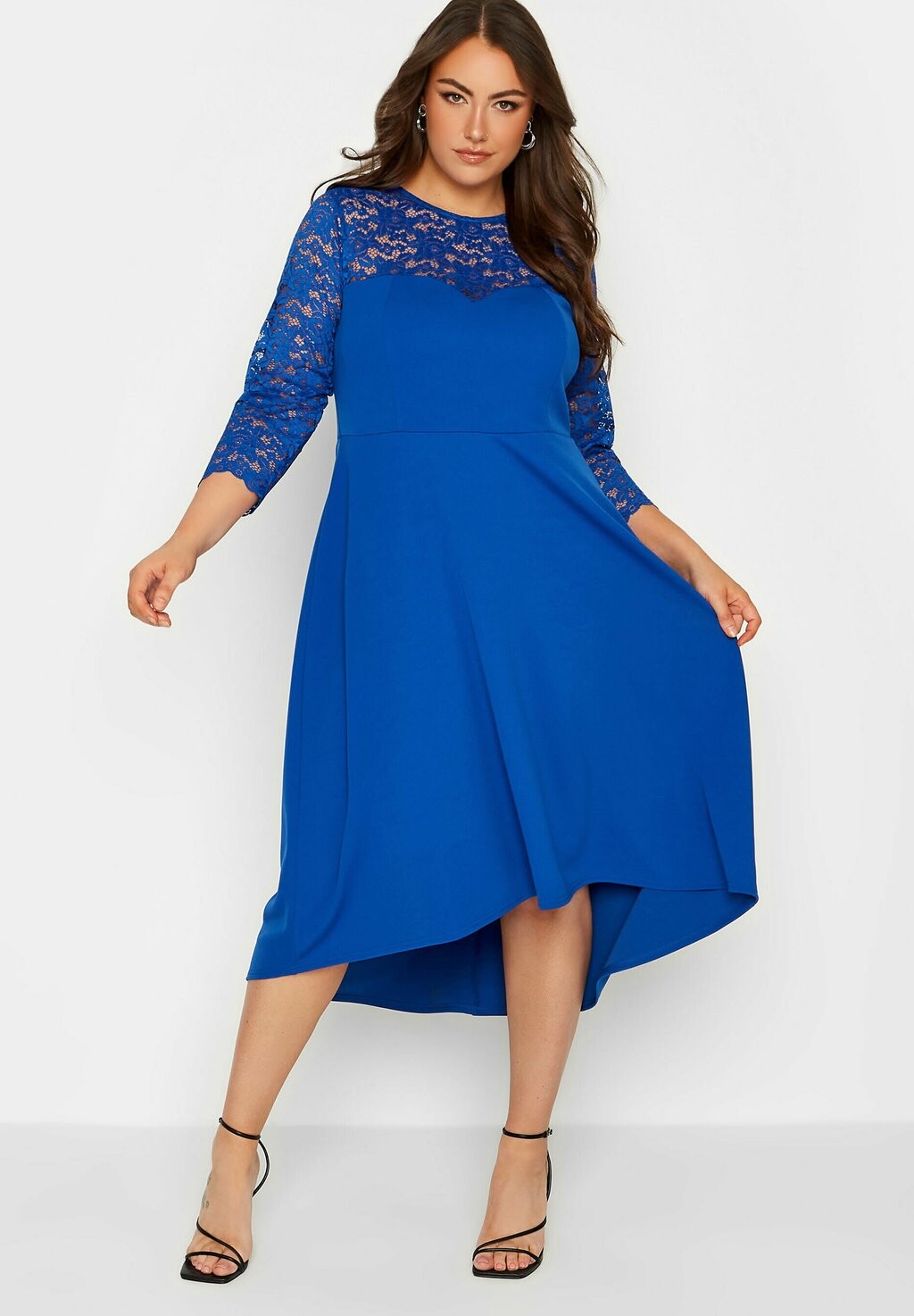

Летнее платье Yours Clothing, синий