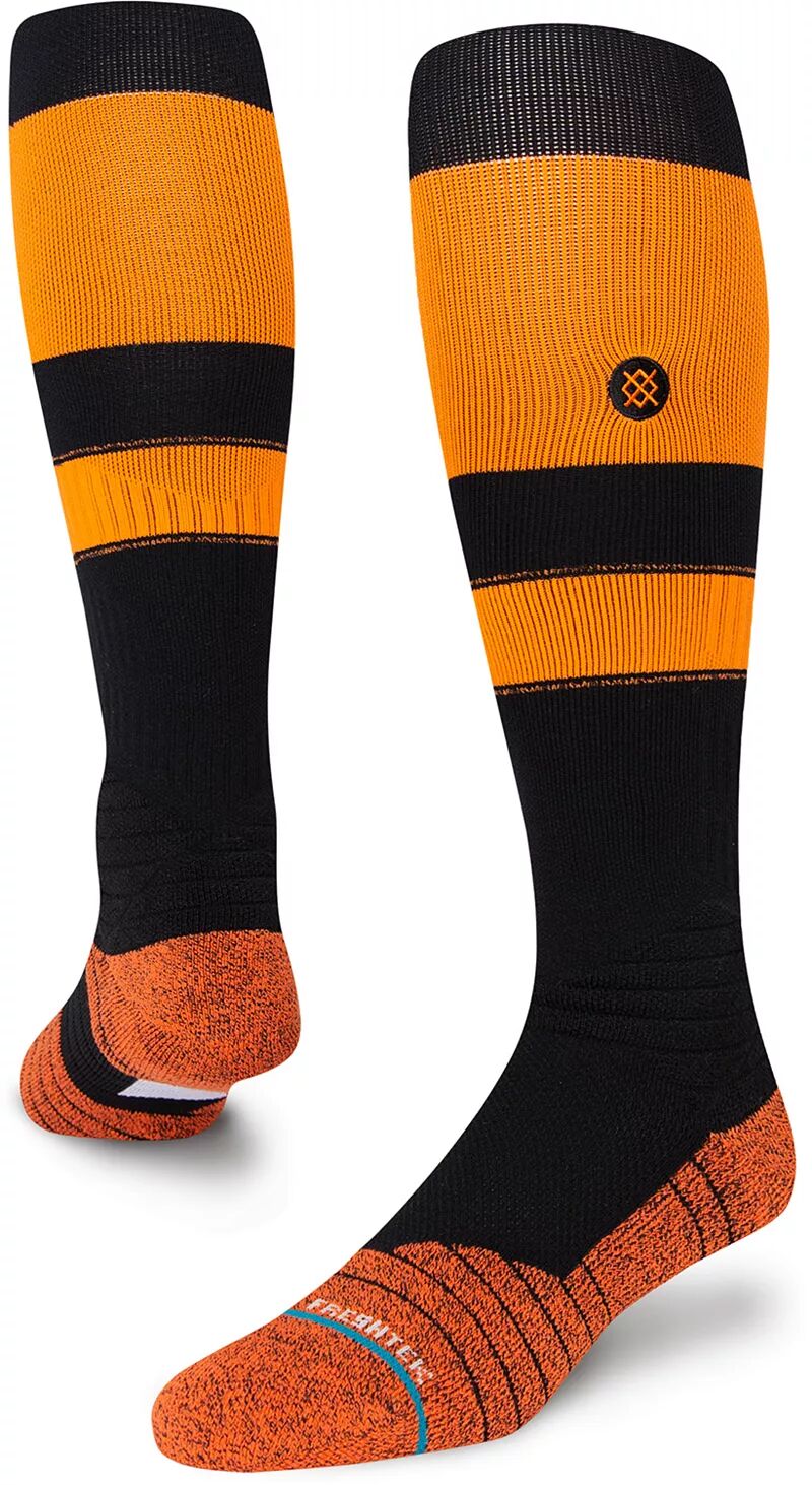 Бейсбольные носки в полоску для взрослых Stance, оранжевый
