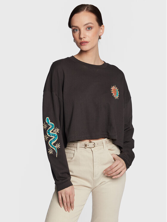 

Блуза стандартного кроя Billabong, черный