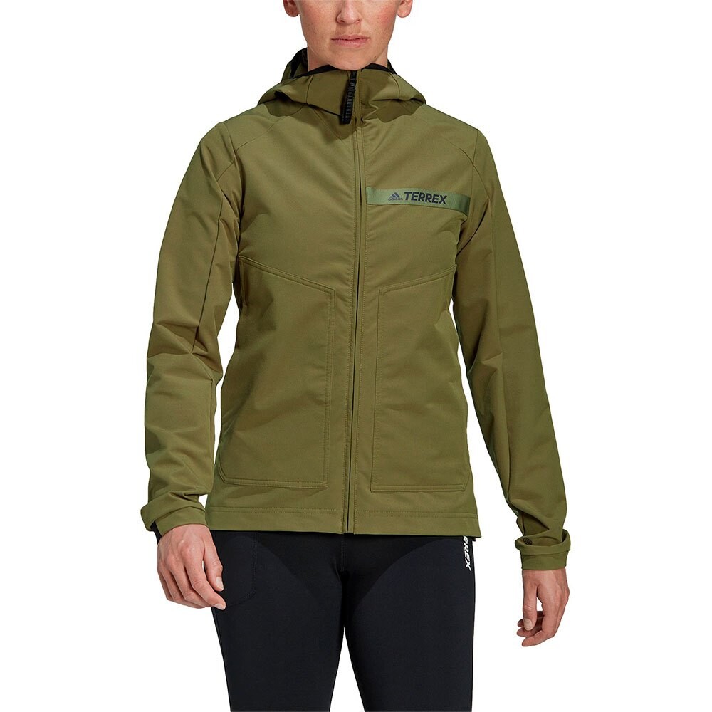 

Куртка adidas Terrex Multi Soft Shell, зеленый