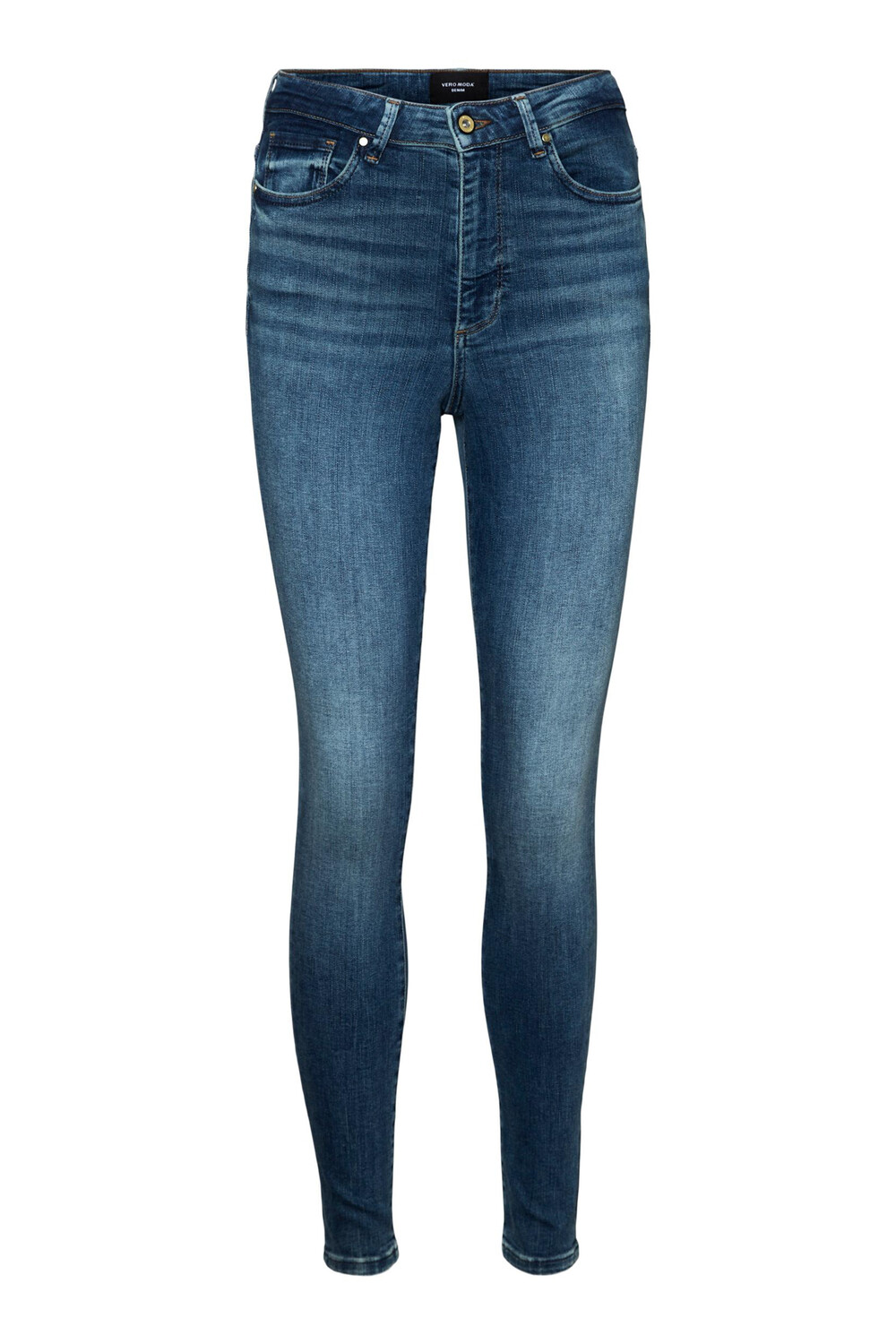

Джинсы - Синие - Тонкие Vero Moda, синий