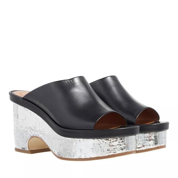 

Туфли oli platform mule Chloé, черный
