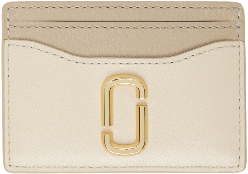 

Визитница The J Marc бежевого цвета Marc Jacobs