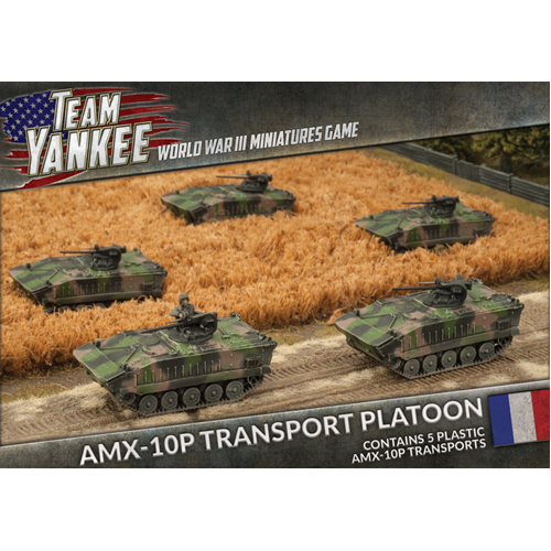 Фигурки Amx-10P Platoon (Plastic X5) Battlefront Miniatures