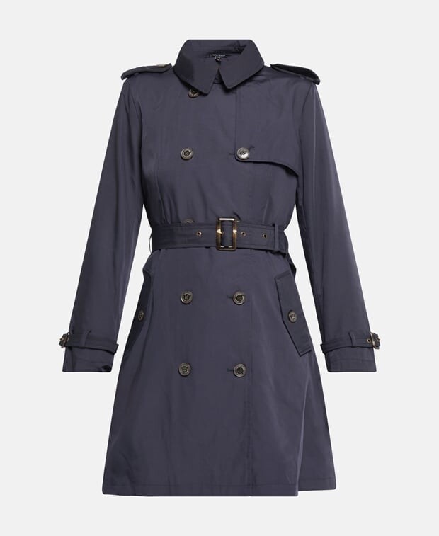 

Плащ Lauren Ralph Lauren, темно-синий