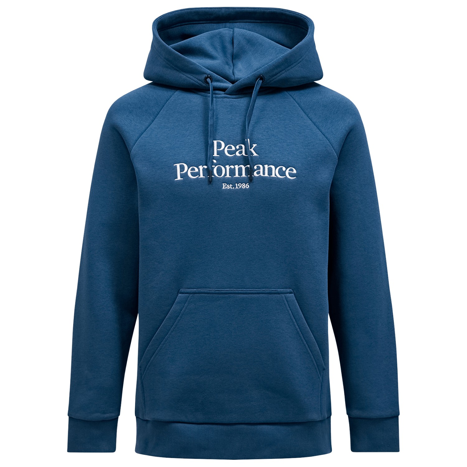 Толстовка с капюшоном Peak Performance Original Hood, цвет Blue Steel свитшот женский peak performance original crew синий