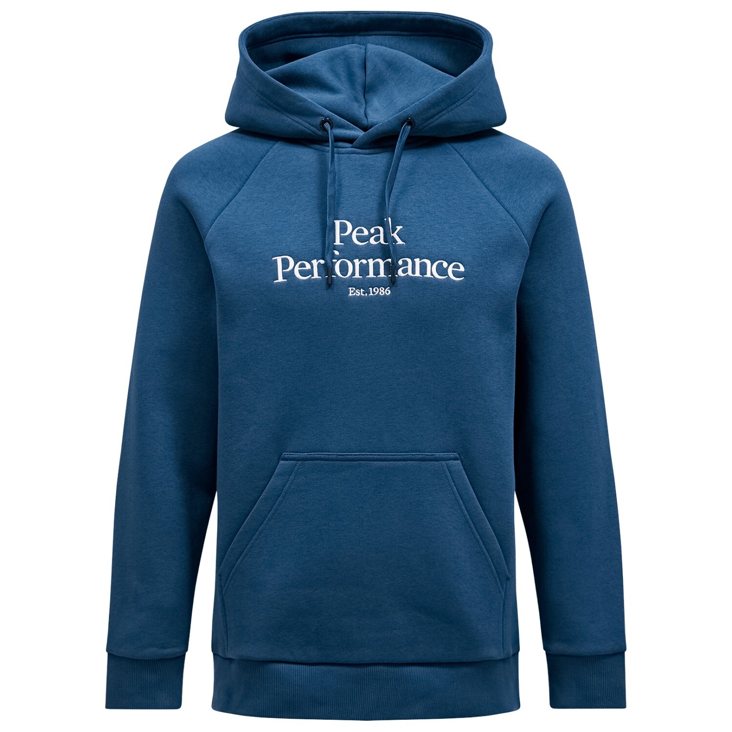 Толстовка с капюшоном Peak Performance Original Hood, цвет Blue Steel