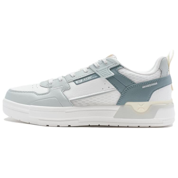 

Кроссовки XTEP Skateboarding Shoes Women's Low-top White/Gray/Green, белый/серый/зеленый