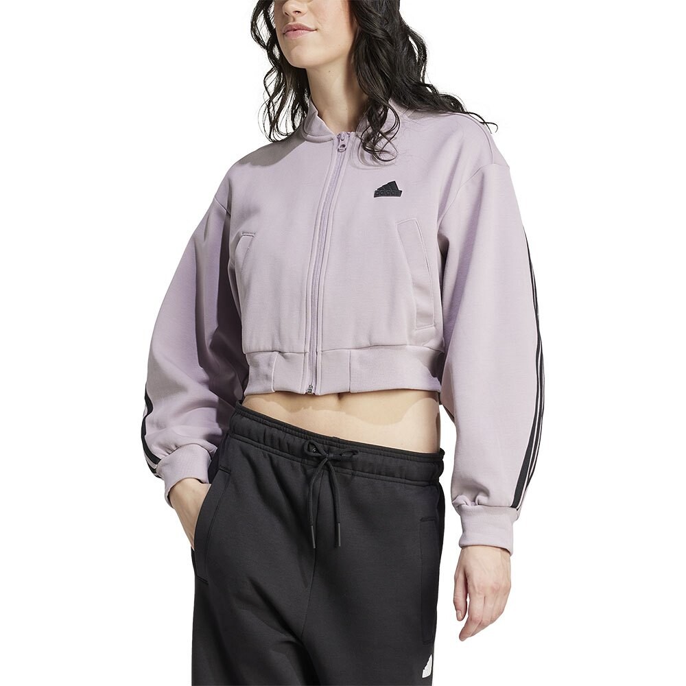 

Куртка adidas Future Icons 3 Stripes Bomber, фиолетовый
