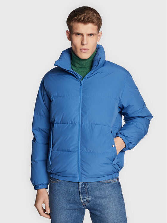 

Пуховик стандартного кроя United Colors Of Benetton, синий