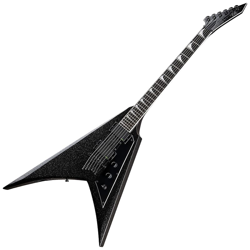 Электрогитара ESP LTD Kirk Hammett KH-V with Case – Black Sparkle – LKHVBLKSP медиаторы dunlop kh01t088 kirk hammett 6шт в коробочке