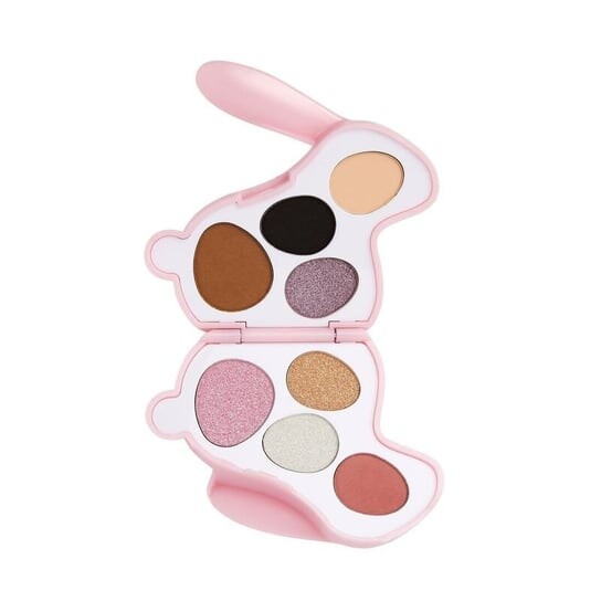 

Палетка теней I Heart Revolution, Bunny, Blossom - розовый кролик, Makeup Revolution, розовый