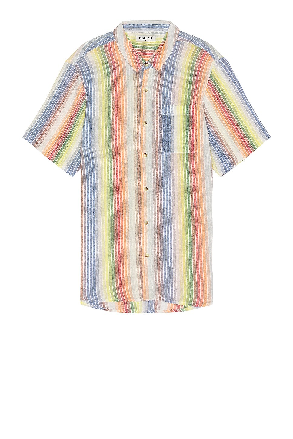

Рубашка ROLLA'S Bon Shroom Stripe, цвет Multi