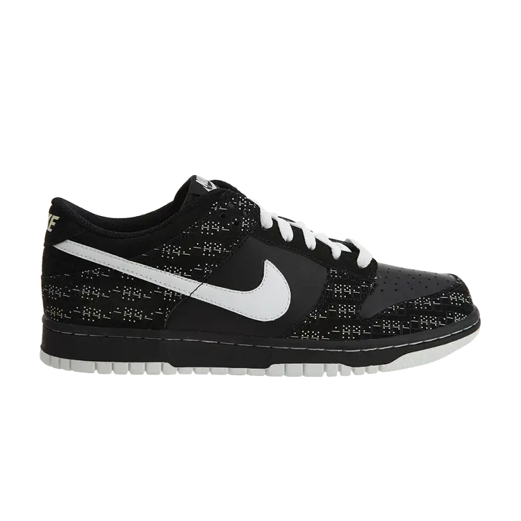 

Кроссовки Nike Dunk Low GS 'Black White', черный