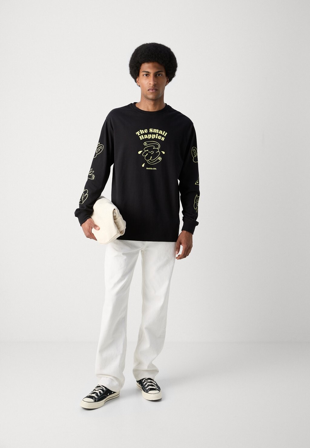 

Топ с длинным рукавом Cheery Long Sleeve Makia, черный