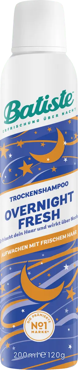 

Сухой шампунь Overnight Fresh 200мл batiste