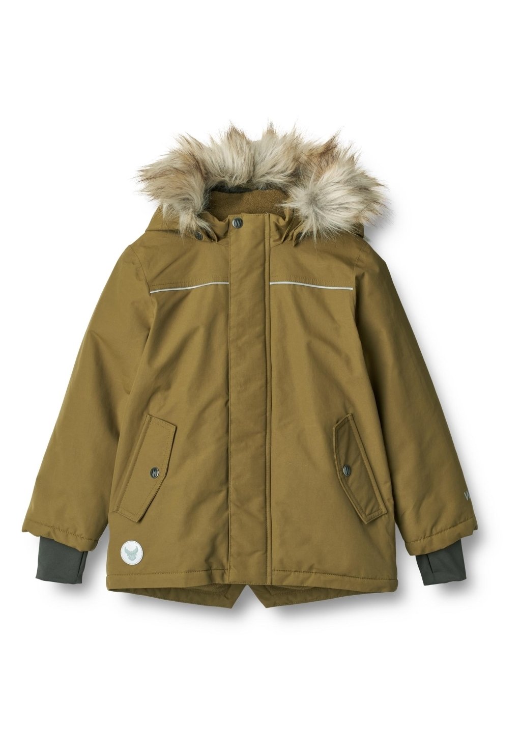 Куртка зимняя KASPER TECHNICAL Wheat, цвет dry moss