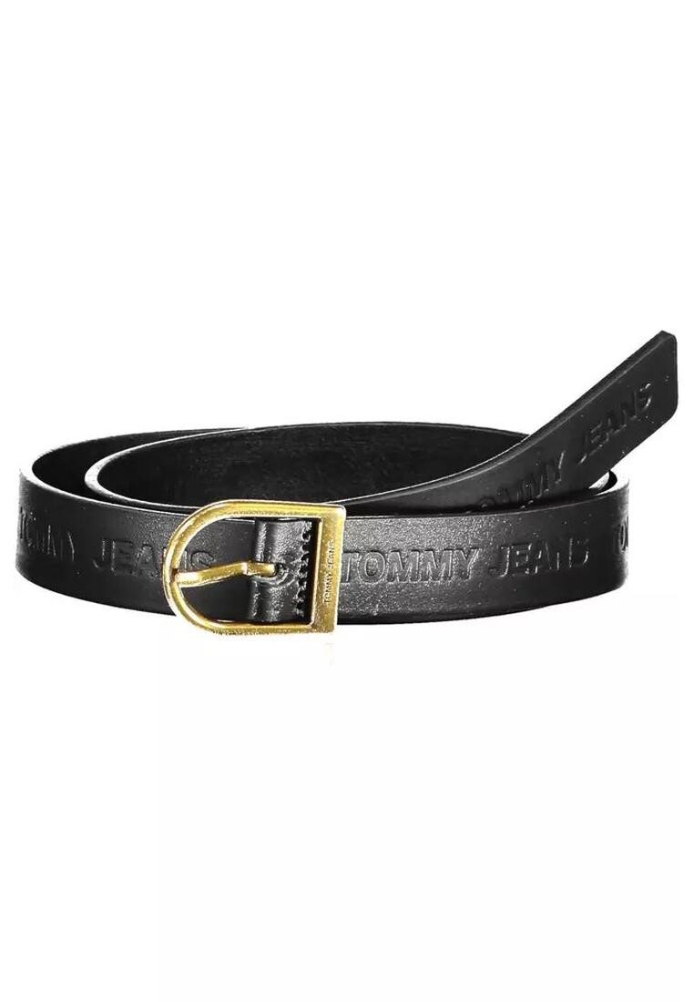 

Кожаный ремень he с логотипом Tommy Hilfiger, черный