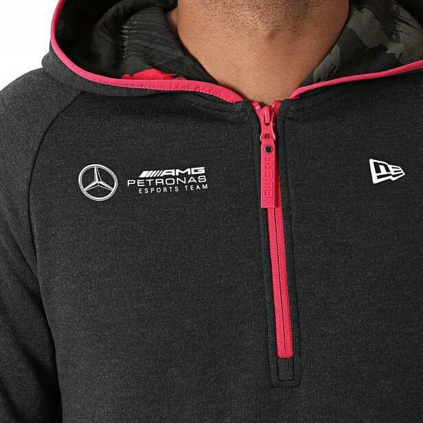

Толстовка New Era Mercedes E-Sport Camo, серый